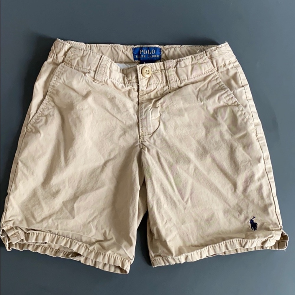 Boys Ralph Lauren Khaki shorts